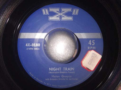 Helen Grayco - Night Train  (7", Single) (Very Good Plus (VG+))