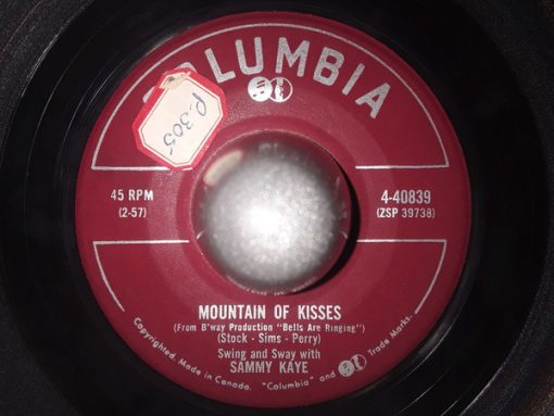 Swing And Sway With Sammy Kaye - Mountain Of Kisses / I Met A Girl (7") (Very Good Plus (VG+))