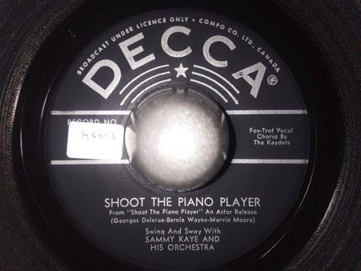 Sammy Kaye And His Orchestra - Shoot The Piano Player / Big Deal (7", Single, Mono) (Very Good Plus (VG+))