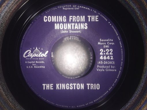 Kingston Trio - Coming From The Mountains / Nothing More To Look Forward To (7", Single) (Very Good Plus (VG+))