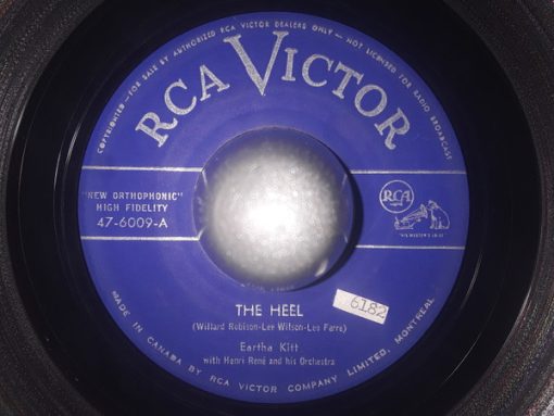 Eartha Kitt - The Heel / My Heart's Delight (7") (Very Good Plus (VG+))