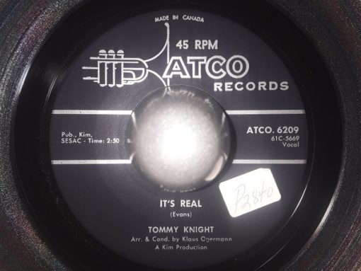 Tommy Knight - It's Real / Say You Do (7", Single) (Very Good Plus (VG+))