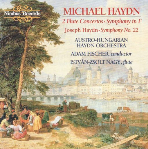 Michael Haydn, Joseph Haydn, István-Zsolt Nagy, Austro-Hungarian Haydn Orchestra - Adam Fischer (2) - 2 Flute Concertos / Symphony In F / Symphony No. 22 (CD, Album) (Near Mint (NM or M-))