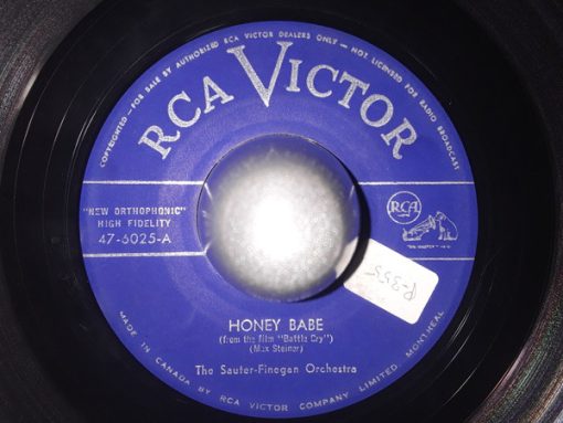 Sauter-Finegan Orchestra - Honey Babe / What Is This Thing Called Love (7", Single) (Very Good Plus (VG+))