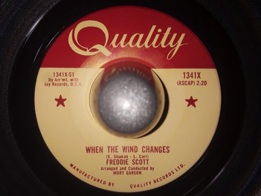 Freddie Scott (2) - When The Wind Changes / I Gotta Stand Tall (7", Single) (Very Good Plus (VG+))