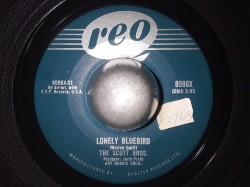 The Scott Brothers - Lonely Bluebird / Kingdom Of Love (7") (Very Good Plus (VG+))