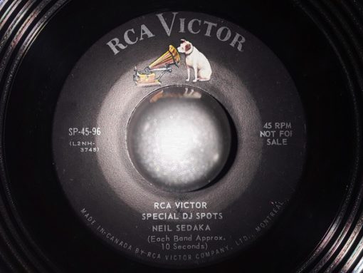 Neil Sedaka, Various - RCA Victor Special DJ Spots - Neil Sedaka (7", S/Sided, DJ ) (Very Good Plus (VG+))