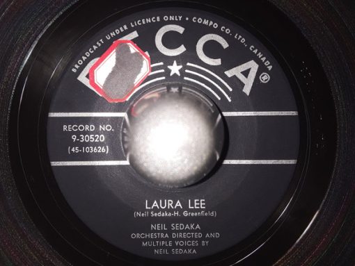 Neil Sedaka - Laura Lee / Snowtime (7", Single) (Very Good Plus (VG+))