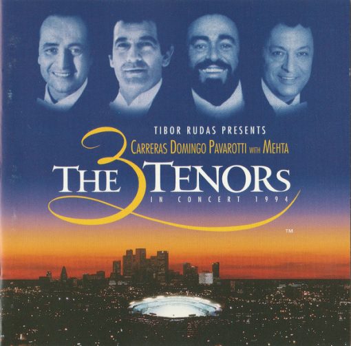 José Carreras - Placido Domingo - Luciano Pavarotti With Zubin Mehta - The 3 Tenors In Concert 1994 (CD, Album) (Near Mint (NM or M-))