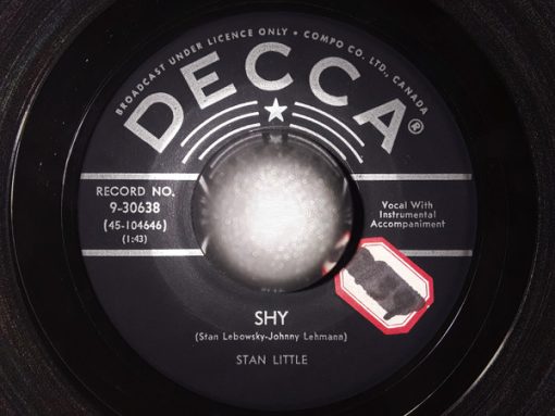 Stan Little (2) - Shy (7", Single) (Very Good Plus (VG+))