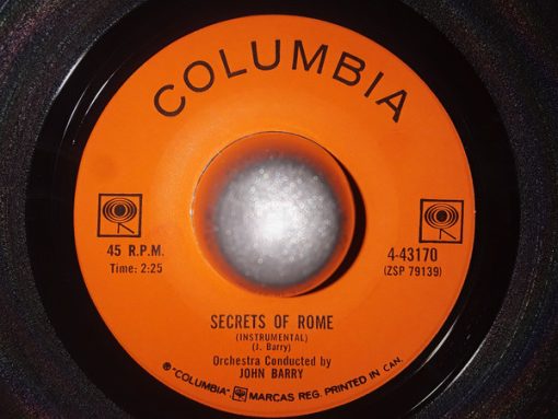 Sophia Loren - Secrets Of Rome (7", Single) (Very Good Plus (VG+))