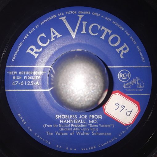 The Voices Of Walter Schumann - Shoeless Joe From Hannibal, Mo. / Old Betsy  (7", Single) (Very Good (VG))