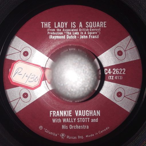 Frankie Vaughan - The Lady Is A Square (7") (Very Good Plus (VG+))