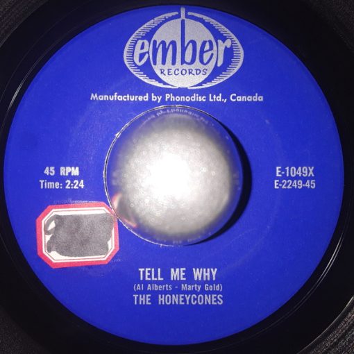 The Honeycones - Tell Me Why / Your Face (7", Single) (Very Good Plus (VG+))