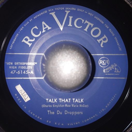 The Du Droppers - Talk That Talk / Give Me Some Consideration (7", Single) (Very Good Plus (VG+))