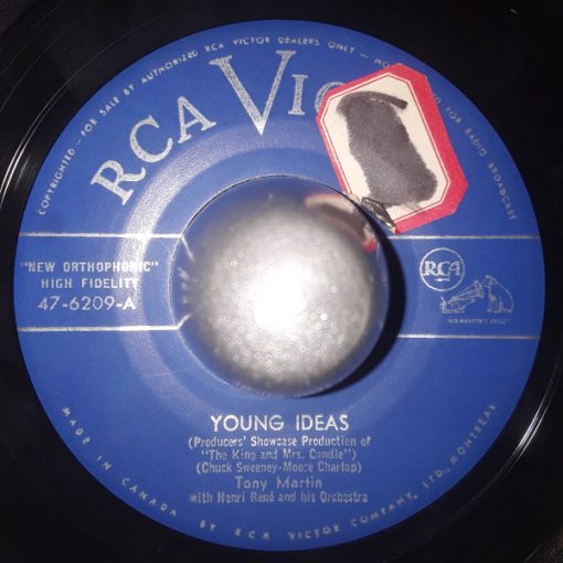 Tony Martin (3) - Young Ideas / What Is The Secret Of Your Success (7", Single) (Very Good Plus (VG+))