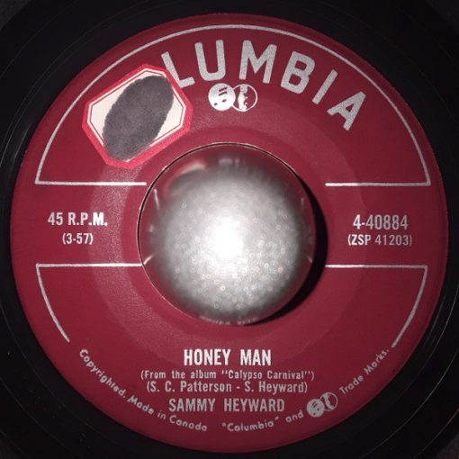 Sammy Heyward - Honey Man (7") (Near Mint (NM or M-))