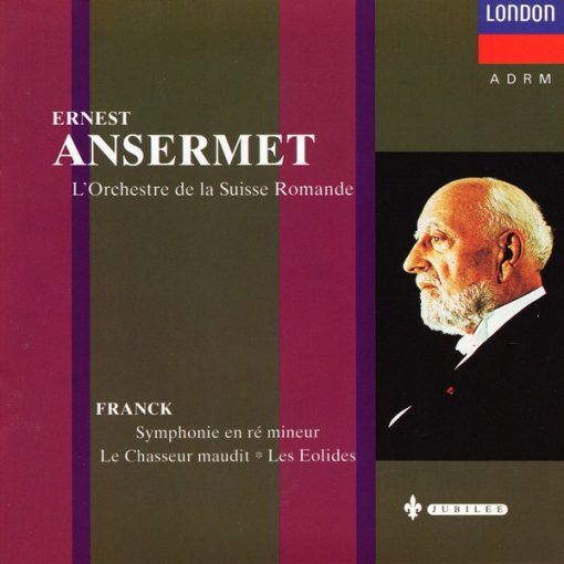 Ernest Ansermet, L'Orchestre De La Suisse Romande, César Franck - Symphonie En Ré Mineur / Le Chasseur Maudit / Les Eolides (CD, Comp, RM) (Near Mint (NM or M-))