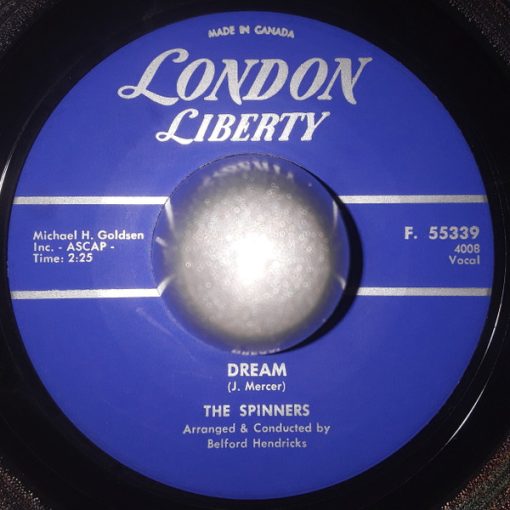 The Spinners (14) - Dream / Till The End Of Time (7", Single) (Very Good Plus (VG+))