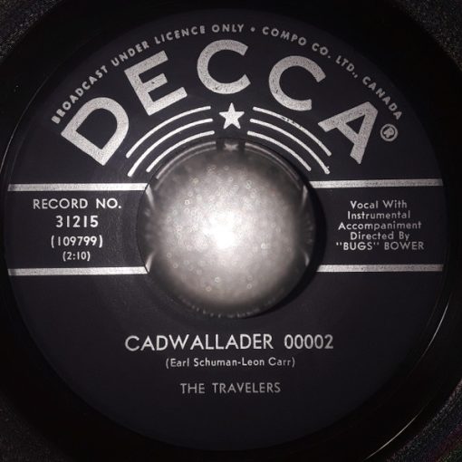 The Travelers (6) - Cadwallader 00002 (7") (Very Good Plus (VG+))