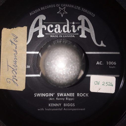 Kenny Biggs - Swingin' Swanee Rock / There's No Excuse (7") (Very Good (VG))