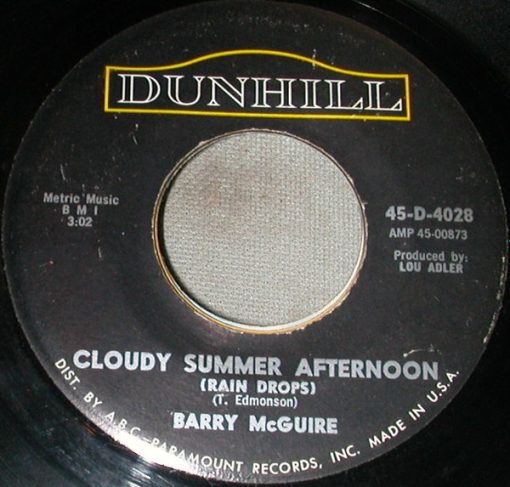 Barry McGuire - Cloudy Summer Afternoon (7") (Near Mint (NM or M-))