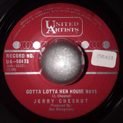 Jerry Chesnut - Gotta Lotta Hen House Ways / Pretty Woman Itis (7", Single) (Very Good Plus (VG+))