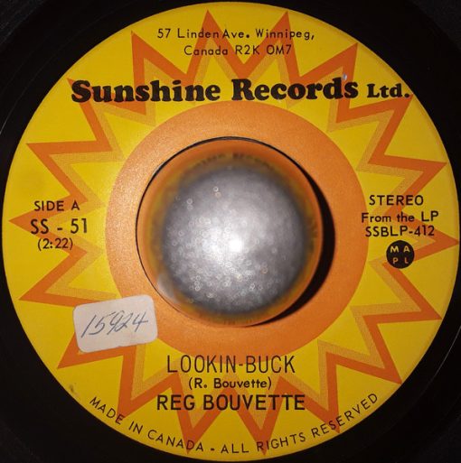 Reg Bouvette - Lookin Buck (7") (Very Good Plus (VG+))