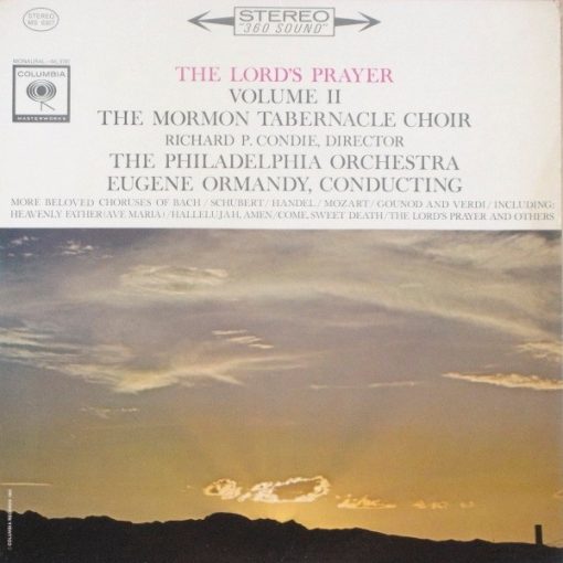 Mormon Tabernacle Choir / The Philadelphia Orchestra, Eugene Ormandy - The Lord's Prayer, Vol. II (LP, Pit) (Mint (M))