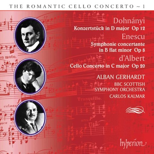 Ernst von Dohnányi / George Enescu / Eugen D'Albert - Alban Gerhardt, BBC Scottish Symphony Orchestra, Carlos Kalmar - Konzertstück In D Major Op 12 / Symphonie Concertante In B Flat Minor Op 8 / Cello Concerto In C Major Op 20 (CD, Album) (Near Mint (NM or M-))