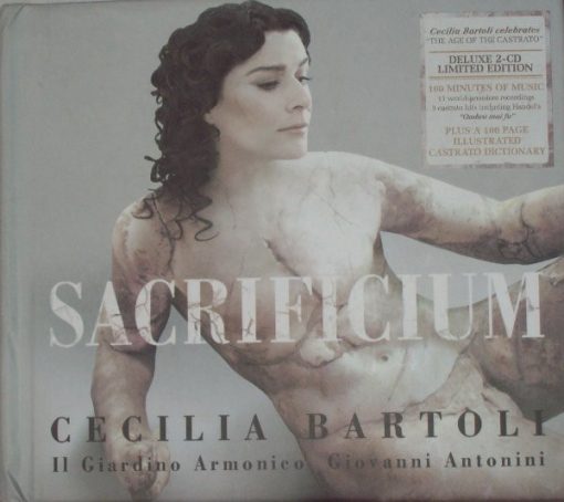 Cecilia Bartoli, Il Giardino Armonico, Giovanni Antonini - Sacrificium (2xCD, Dlx, Ltd) (Near Mint (NM or M-))