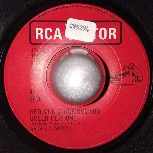 Archie Campbell - Red Silk Stockings And Green Perfume (7") (Very Good Plus (VG+))