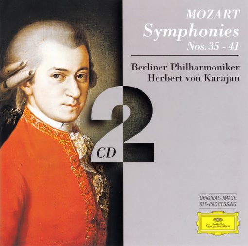 Wolfgang Amadeus Mozart, Herbert von Karajan, Berliner Philharmoniker - Symphonies Nos. 35–41  (2xCD, Comp, RM) (Near Mint (NM or M-))