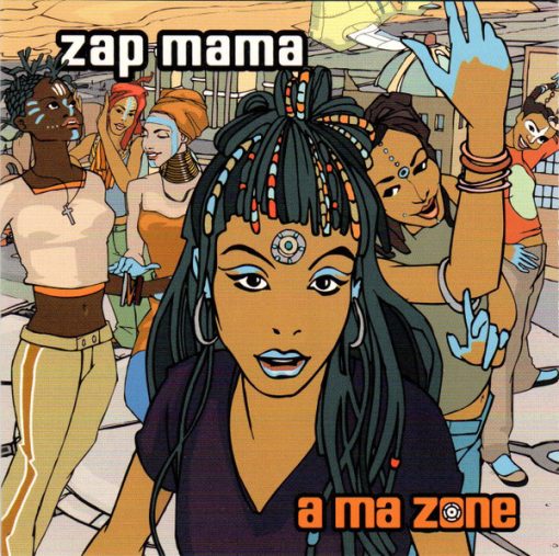 Zap Mama - A Ma Zone (CD, Album, RE) (Near Mint (NM or M-))