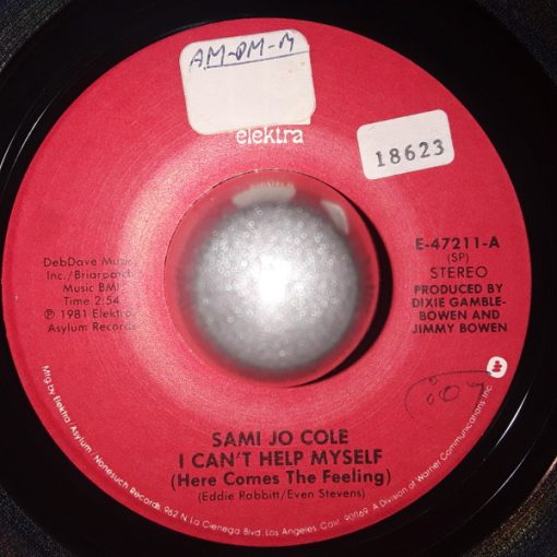 Sami Jo Cole - I Can't Help Myself (Here Comes The Feeling) (7", Single) (Very Good Plus (VG+))