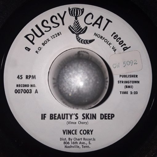 Vince Cory - If Beauty's Skin Deep (7") (Very Good Plus (VG+))