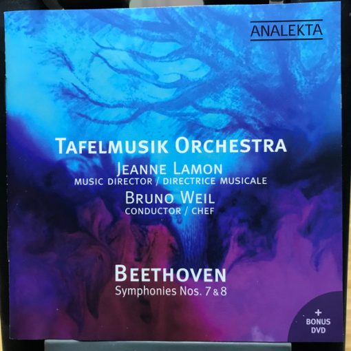 Tafelmusik Baroque Orchestra - Beethoven Symphonies Nos. 7&8 (CD, Album + DVD, NTSC) (Near Mint (NM or M-))