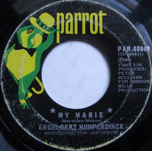 Engelbert Humperdinck - My Marie / Our Song (La Paloma) (7", Single) (Near Mint (NM or M-))