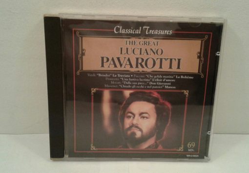 Luciano Pavarotti - Classical Treasures The Great Luciano Pavarotti (CD, Comp) (Near Mint (NM or M-))