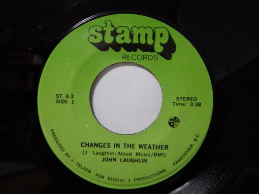 John Laughlin - Changes In The Weather (7", Single) (Near Mint (NM or M-))