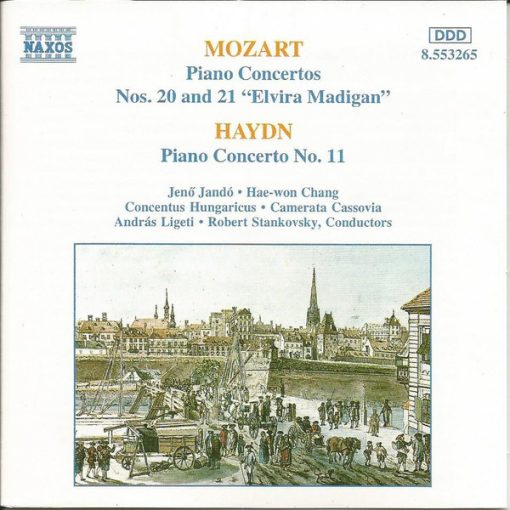 Wolfgang Amadeus Mozart, Joseph Haydn, Jenö Jandó, Hae-Won Chang, Concentus Hungaricus, Camerata Cassovia - Piano Concertos (CD, Album, Comp) (Near Mint (NM or M-))