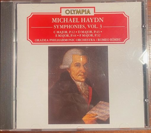 Orchestra Populară a Filarmonicii din Oradea, Romeo Rîmbu - Michael Haydn: Symphonies, Vol. 3 (CD) (Near Mint (NM or M-))