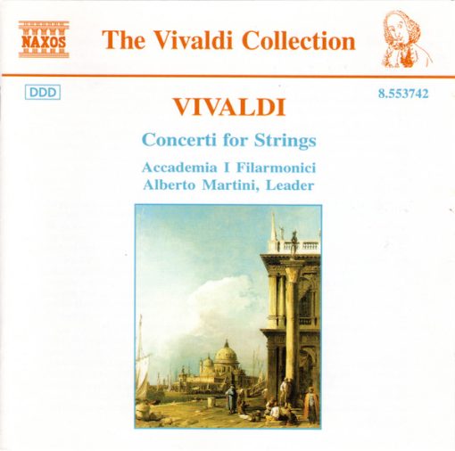 Antonio Vivaldi, Accademia I Filarmonici Di Verona, Alberto Martini - Concerti For Strings (CD, Album, URL) (Near Mint (NM or M-))