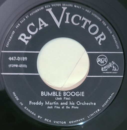 Freddy Martin And His Orchestra - Bumble Boogie / Cumana (7") (Near Mint (NM or M-))