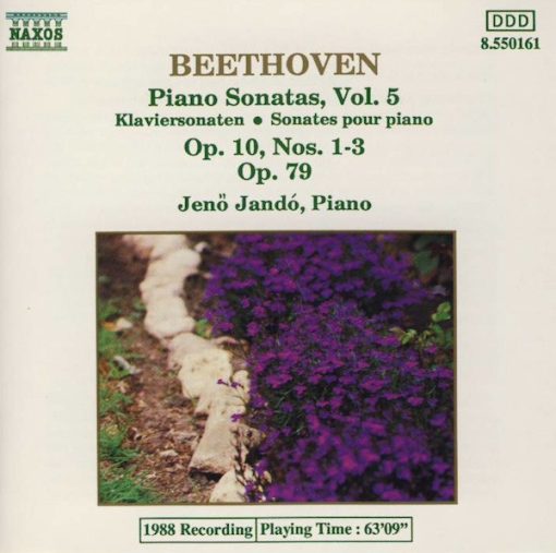 Ludwig Van Beethoven, Jenö Jandó - Piano Sonatas, Vol. 5 (CD, Album) (Near Mint (NM or M-))