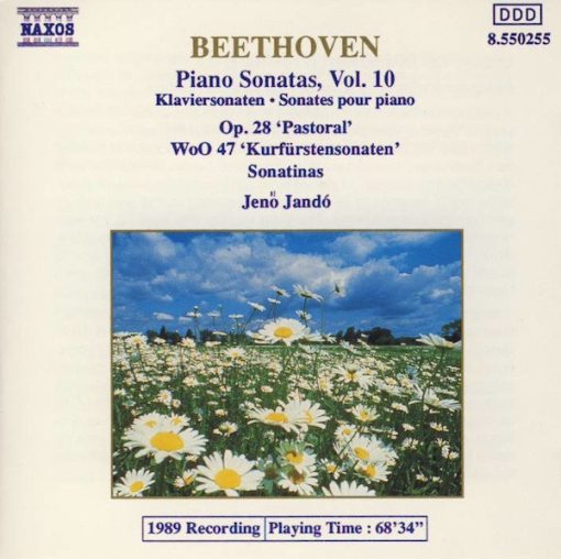 Ludwig van Beethoven, Jenö Jandó - Piano Sonatas, Vol. 10 (CD, Album) (Near Mint (NM or M-))