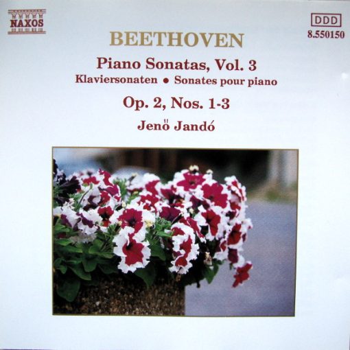 Ludwig Van Beethoven, Jenö Jandó - Piano Sonatas, Vol. 3 (CD, Album, RE) (Near Mint (NM or M-))