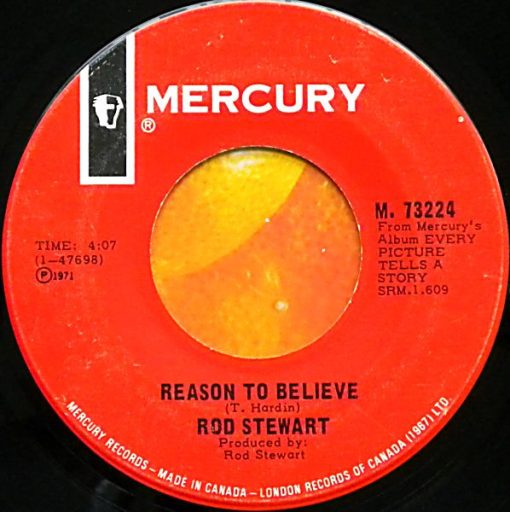 Rod Stewart - Reason To Believe / Maggie May (7", Single) (Near Mint (NM or M-))