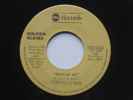 Fontella Bass - Rescue Me / Soul Of The Man (7", Single) (Near Mint (NM or M-))