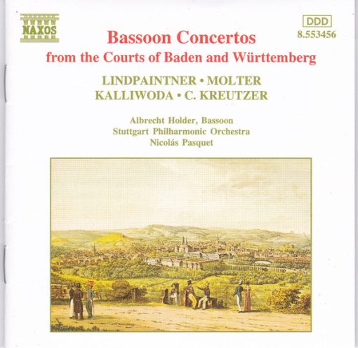 Peter Joseph von Lindpaintner • Johann Melchior Molter • Jan Kalivoda • Konradin Kreutzer • Albrecht Holder, Stuttgarter Philharmoniker, Nicolás Pasquet - Bassoon Concertos From The Courts Of Baden And Württemberg (CD) (Near Mint (NM or M-))